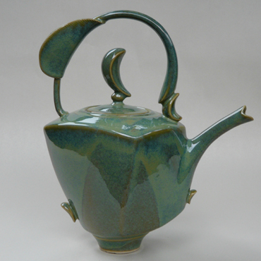 Stoneware Funky Teapot