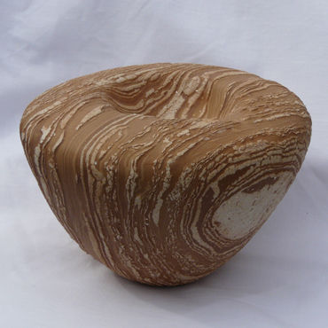 Textured earthenware